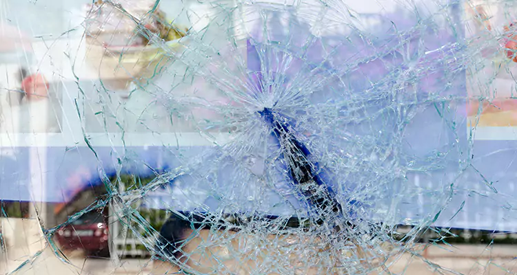 Cracked Glass Balcony Door Repair in Myrtle Grove, FL