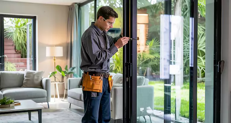 Sliding Door Jamb Lock Repair in Myrtle Grove, FL