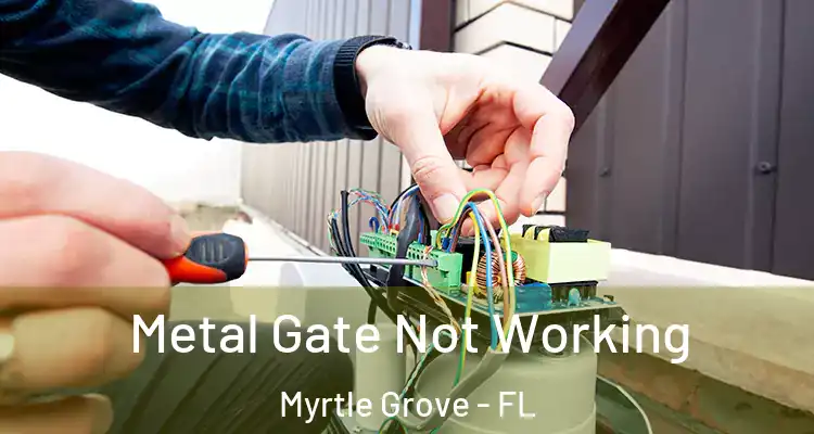 Metal Gate Not Working Myrtle Grove - FL