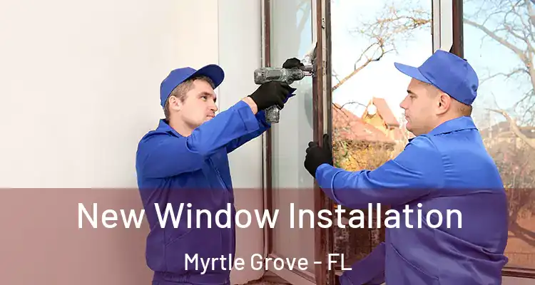  New Window Installation Myrtle Grove - FL