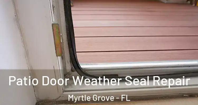  Patio Door Weather Seal Repair Myrtle Grove - FL
