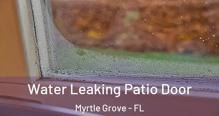  Water Leaking Patio Door Myrtle Grove - FL